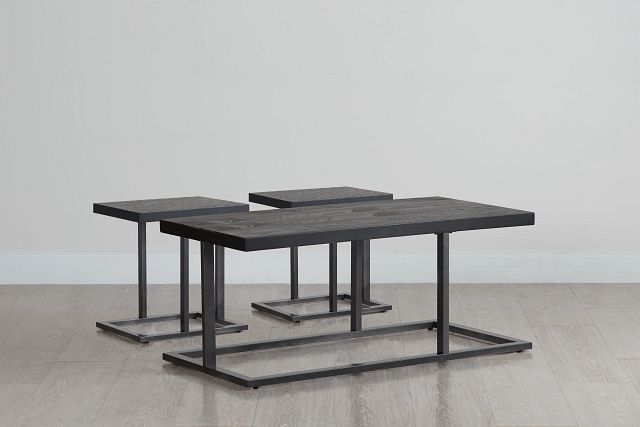 Malcolm Black 3 Pack Tables