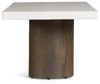 Jensen White Rectangular Table