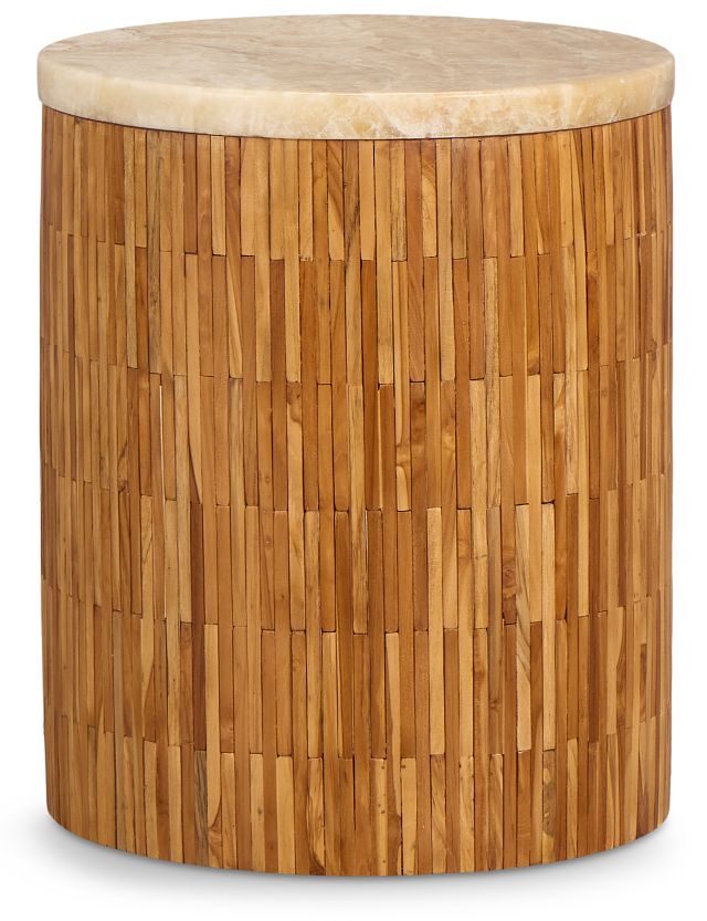 Haven Mid Tone Round End Table