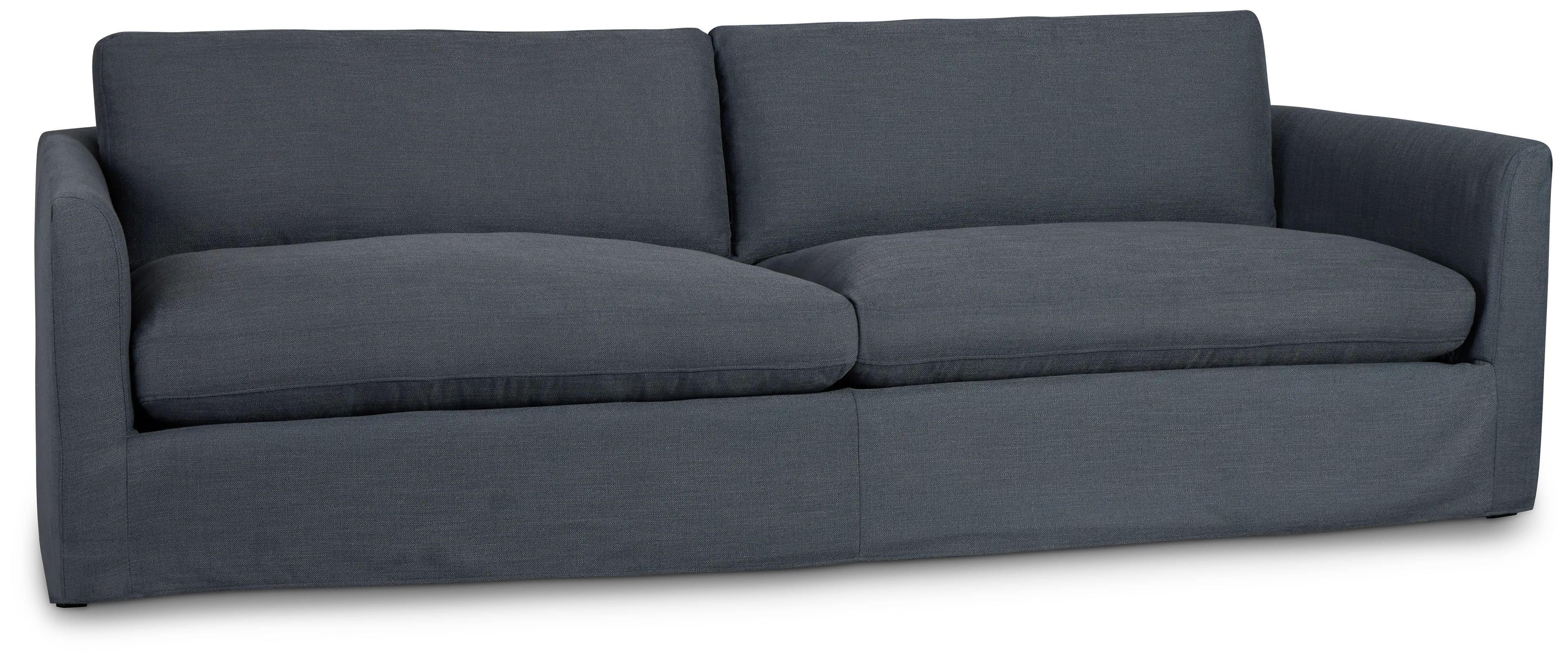 Willow 102" Navy Fabric Sofa Willow 102" Navy Fabric Sofa