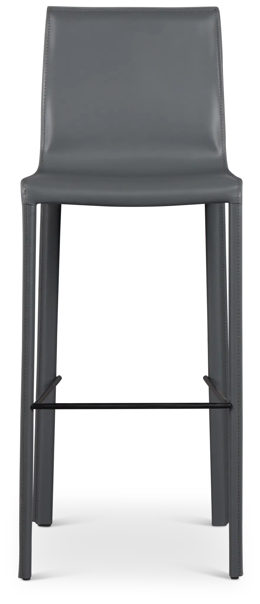 Lugo Gray 30" Upholstered Barstool Lugo Gray 30" Upholstered Barstool