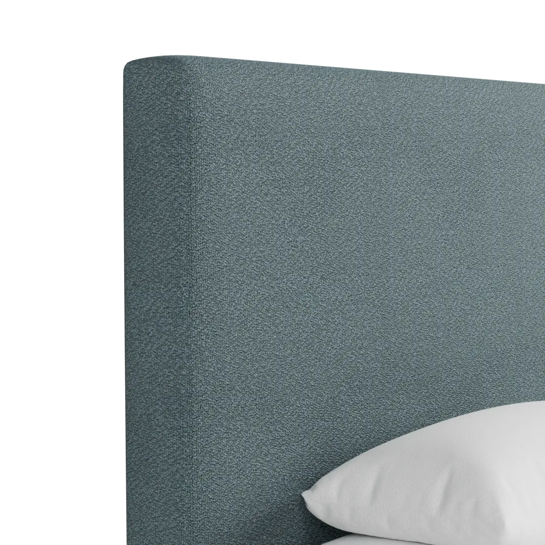 Grayton Sutton Blue 54" Upholstered Platform Bed Grayton Sutton Blue 54" Upholstered Platform Bed