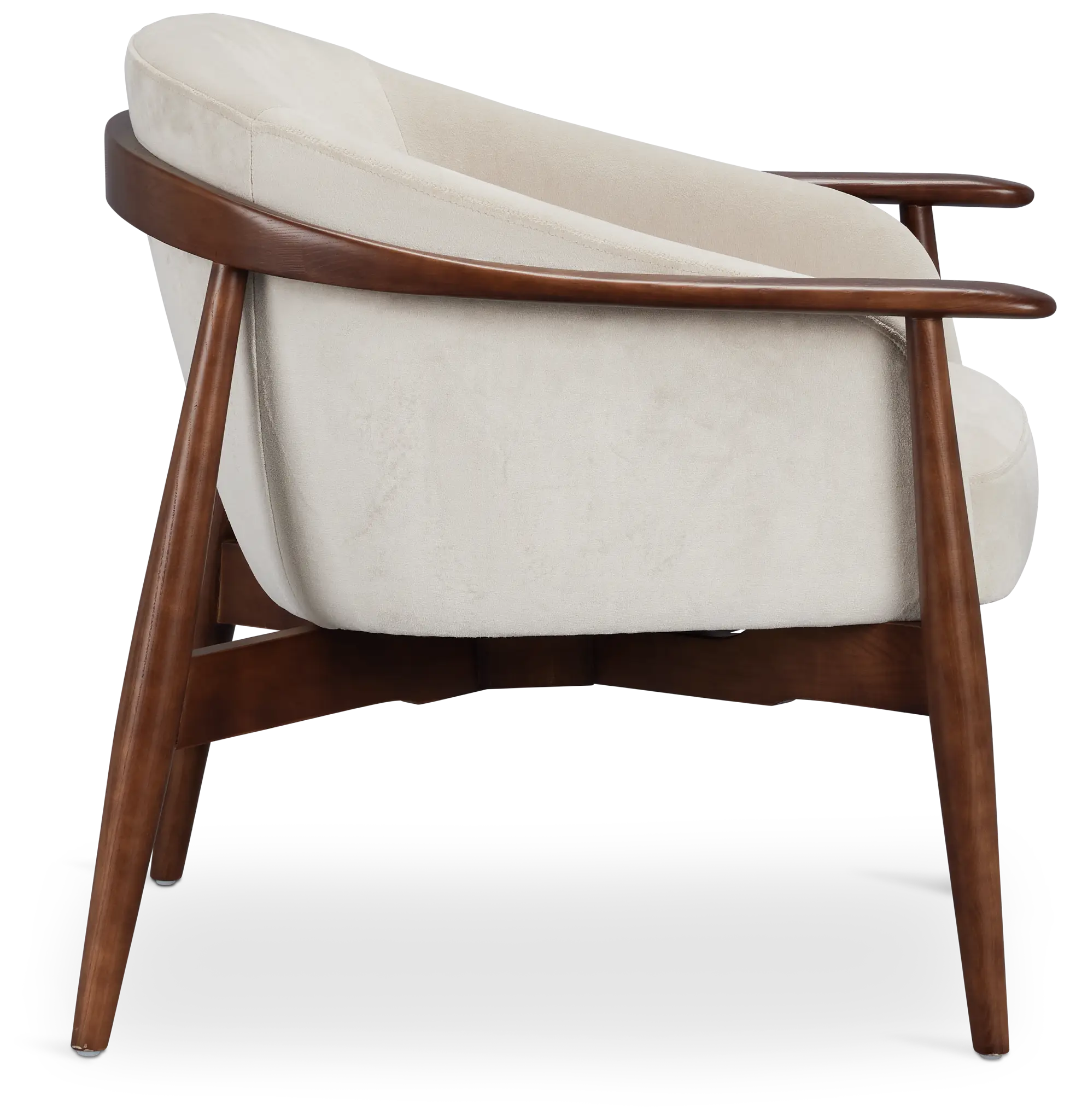 Nova Beige Velvet Accent Chair Nova Beige Velvet Accent Chair