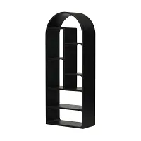 Xandra Black Bookcase