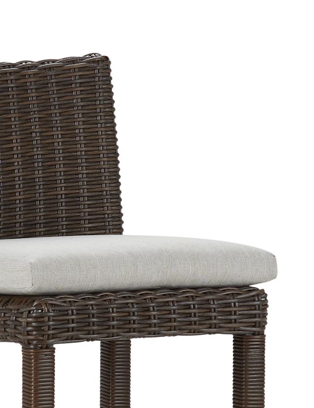 Southport Gray Woven 30" Barstool