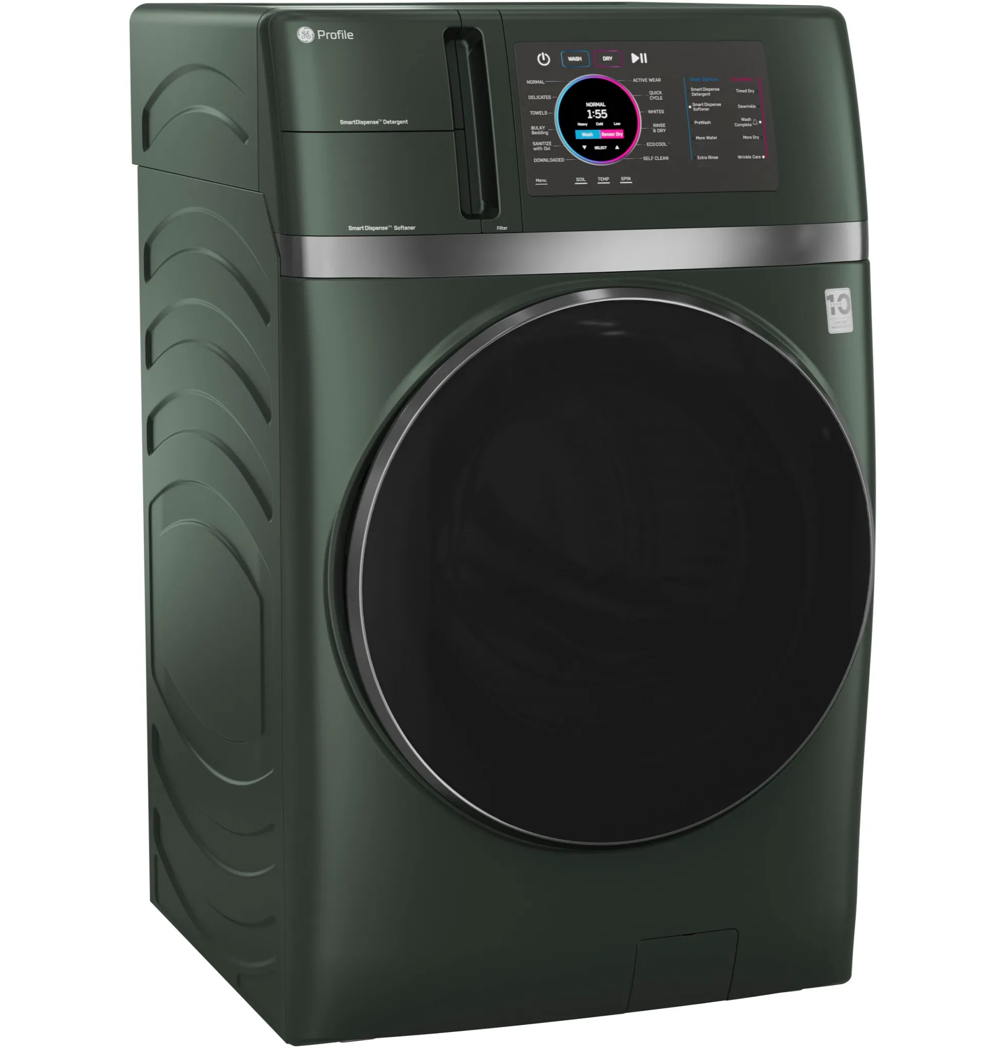 Ge Profile 97 Series Green Electric Washer/dryer Combo