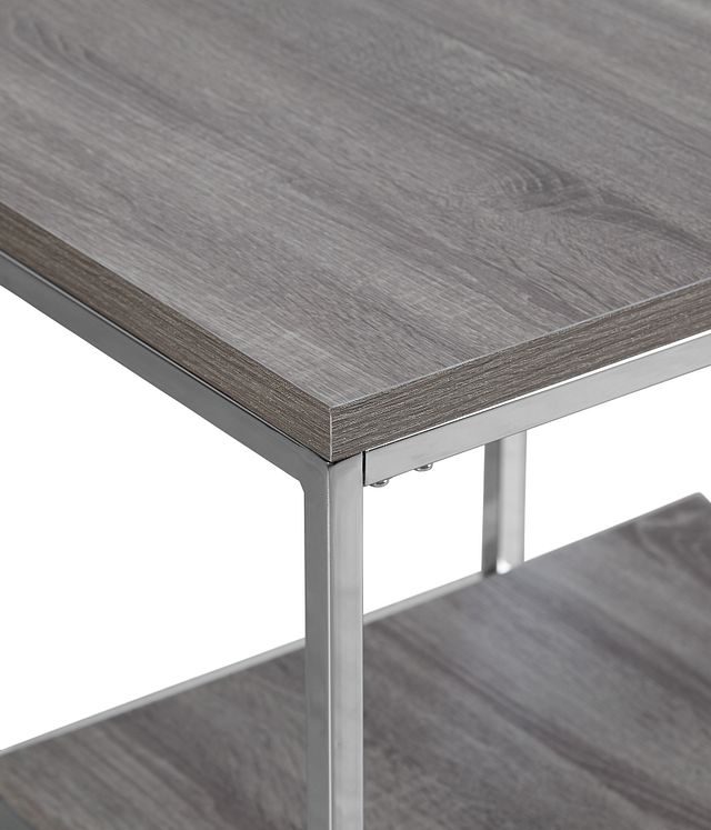 Elliot Gray Short End Table