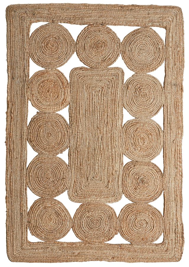 Begonia Beige 2x3 Area Rug