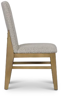 Modesto Light Tone Upholstered Side Chair