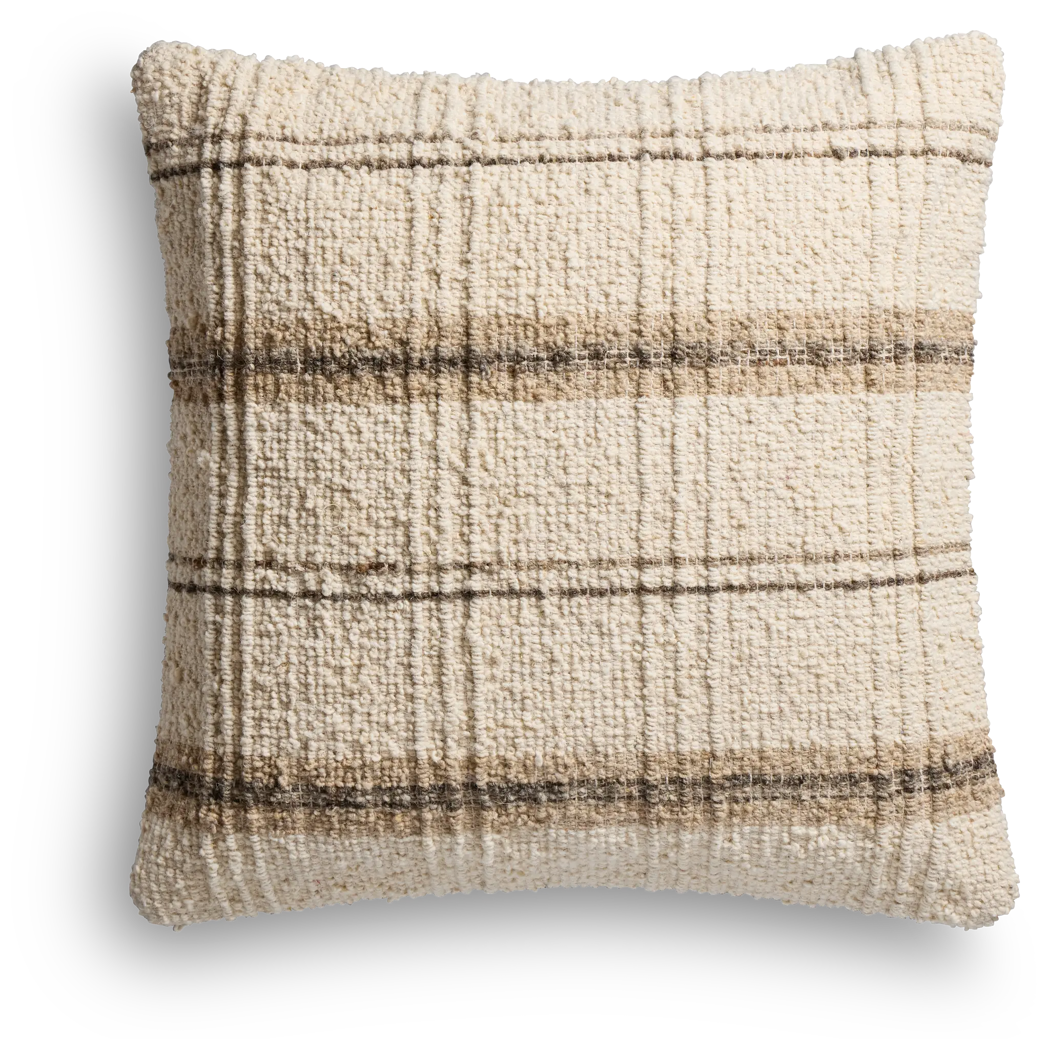 Bellami Ivory 22" Square Accent Pillow Bellami Ivory 22" Square Accent Pillow