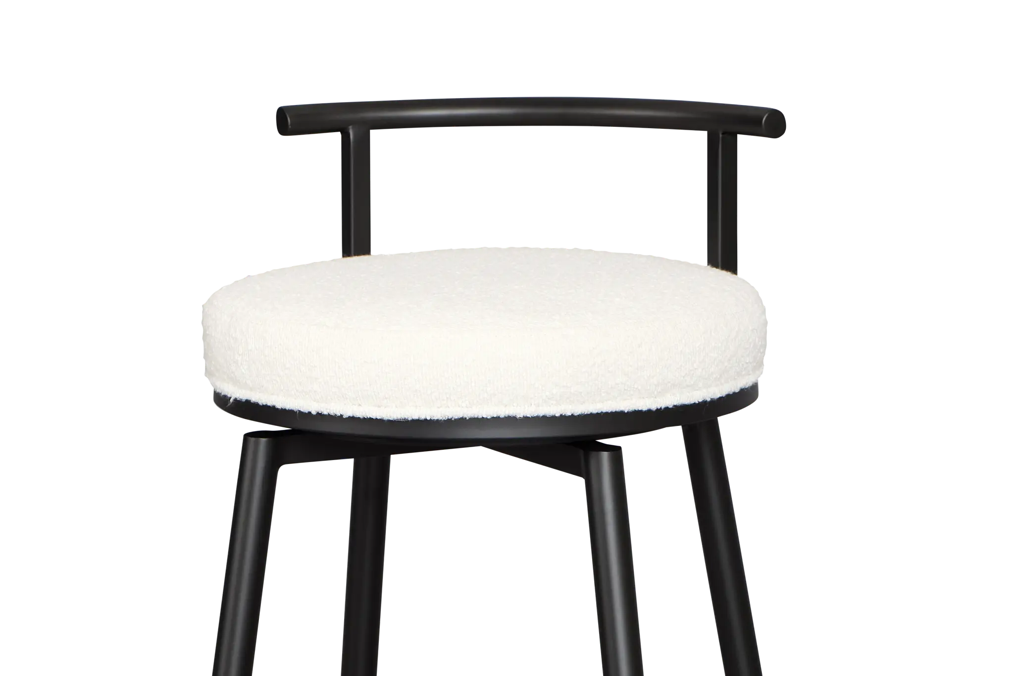 Osaka Black Fabric Adjustable Upholstered Swivel Barstool Osaka Black Fabric Adjustable Upholstered Swivel Barstool