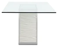 Ocean Drive 100" Glass Rectangular Table