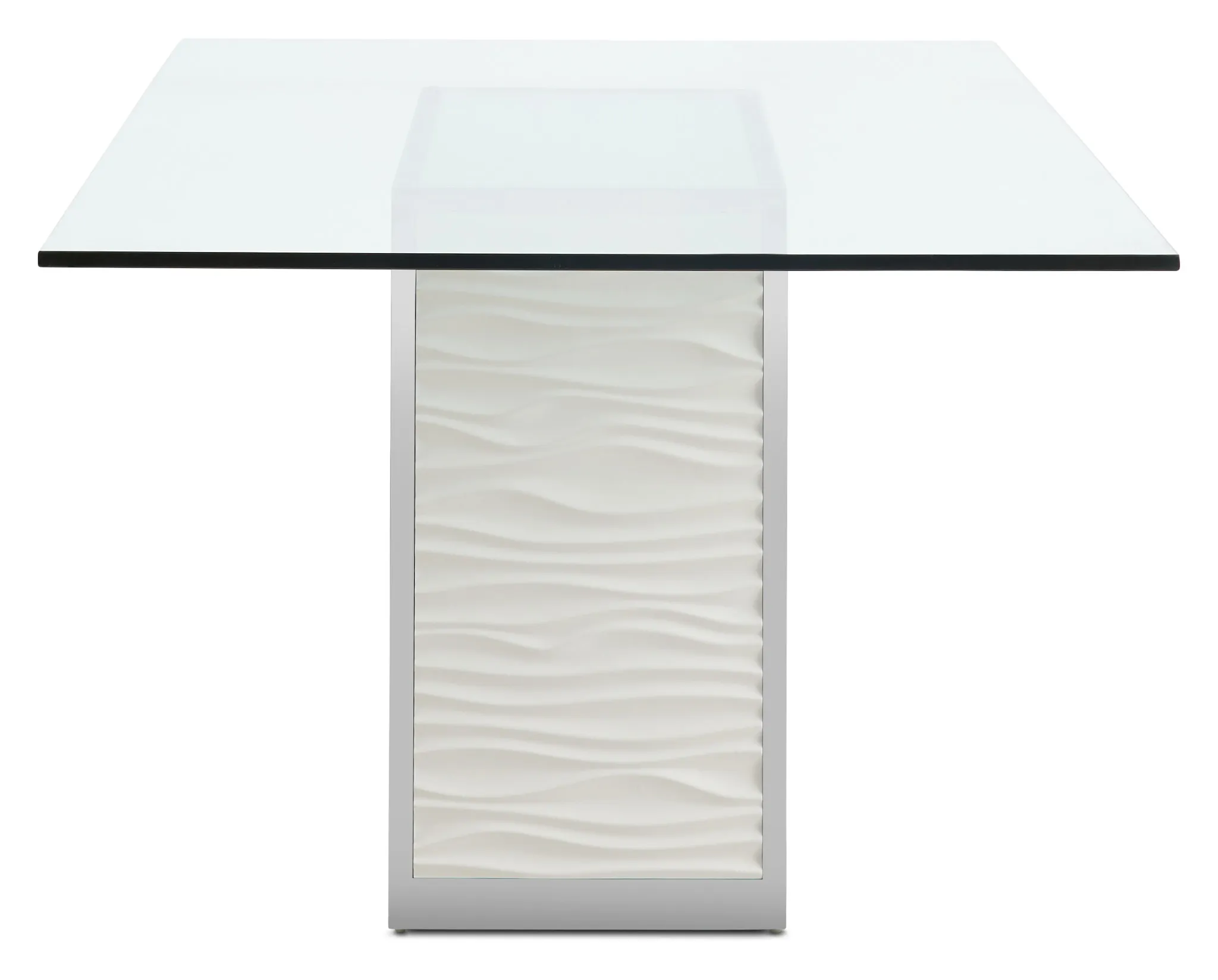 Ocean Drive 100" Glass Rectangular Table