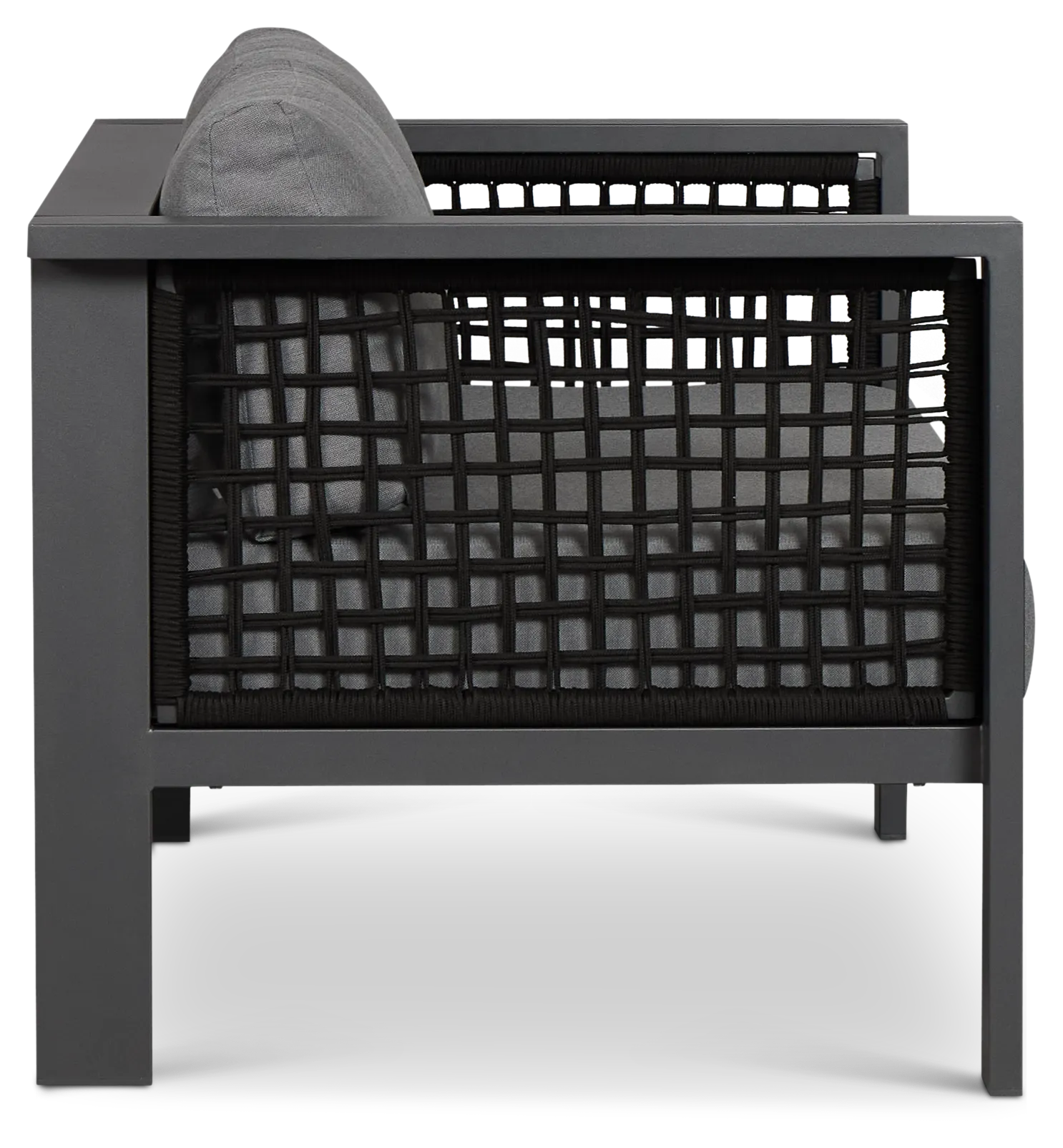 Sunrise Dark Gray Loveseat