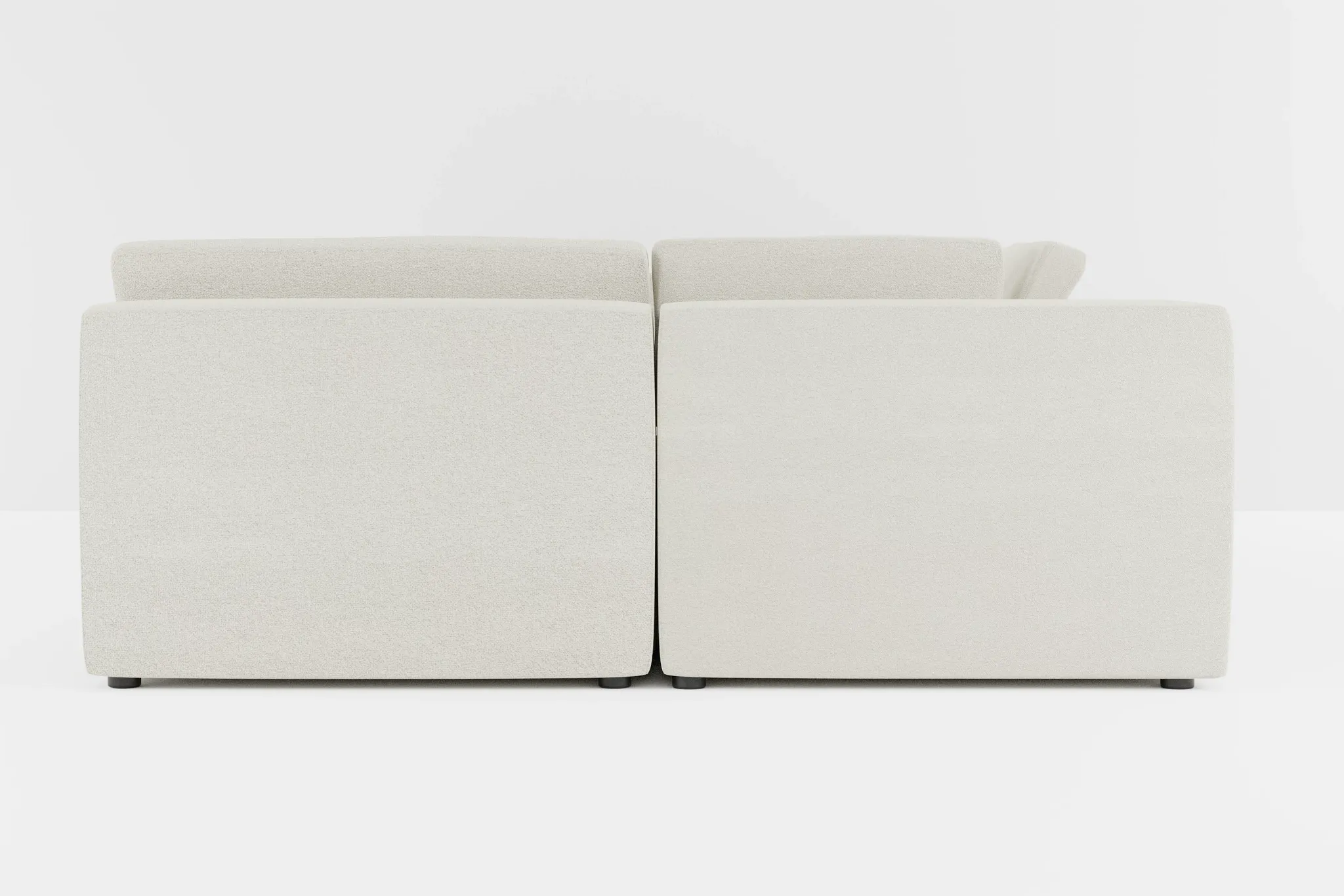 Destin Elite Ivory Fabric 8-piece Pit Sectional