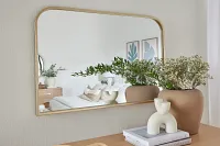 Hudson Gold Small Mirror