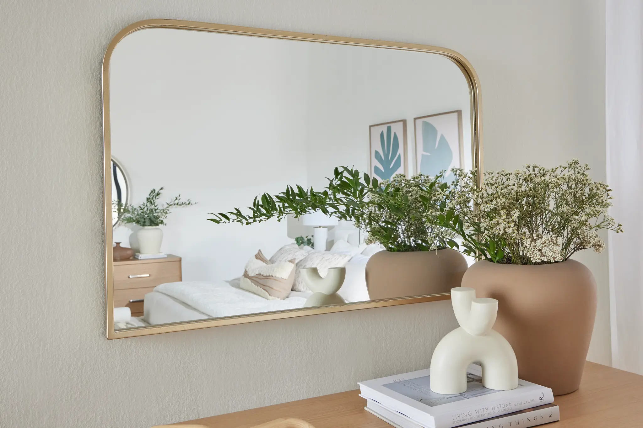 Hudson Gold Small Mirror Hudson Gold Small Mirror