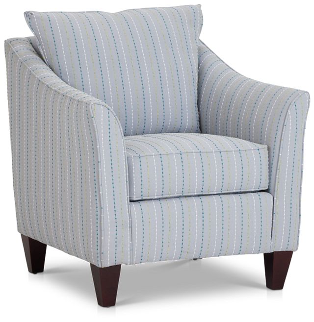 Woodlawn Gray Fabric Accent Chair