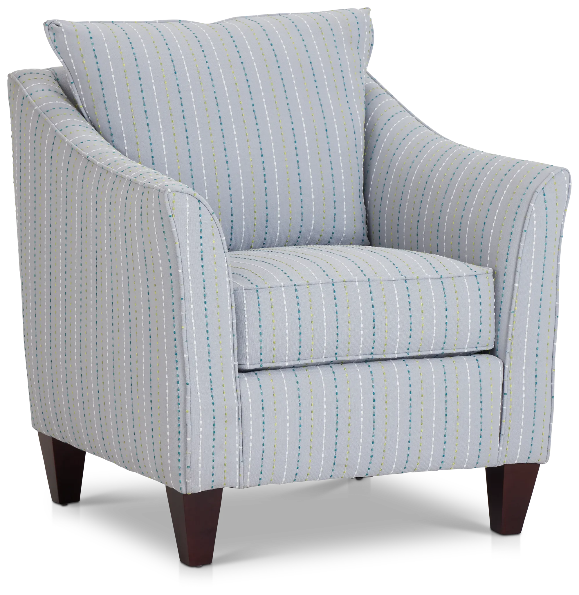Woodlawn Gray Fabric Accent Chair