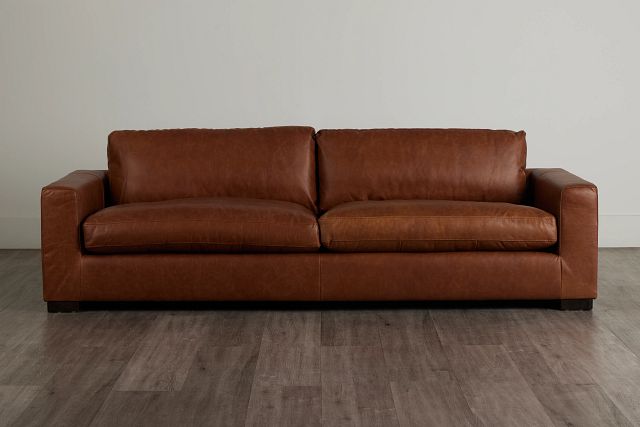 Bohan 103" Brown Leather Sofa (0)