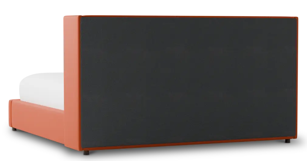 Captiva Joya Orange 48" Upholstered Shelter Bed Captiva Joya Orange 48" Upholstered Shelter Bed