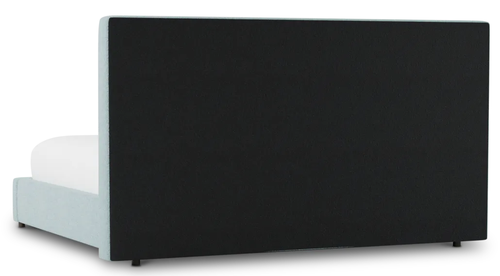 Grayton Elite Light Blue 54" Upholstered Platform Bed