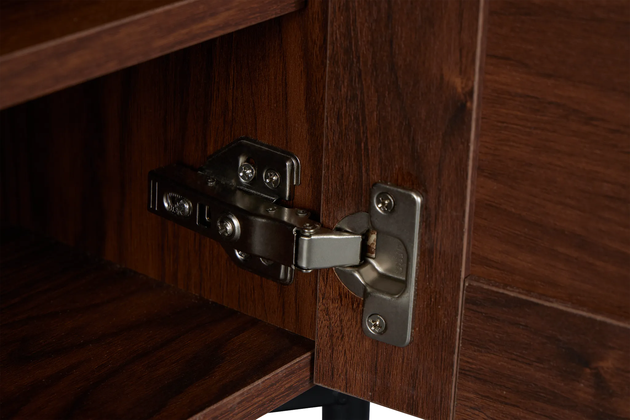 Walker Dark Tone Storage Tv Stand