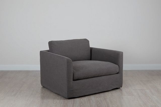 Willow Gray Fabric Chair