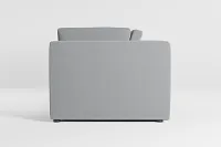 Destin Revenue Beige Fabric 2-piece Modular Sofa