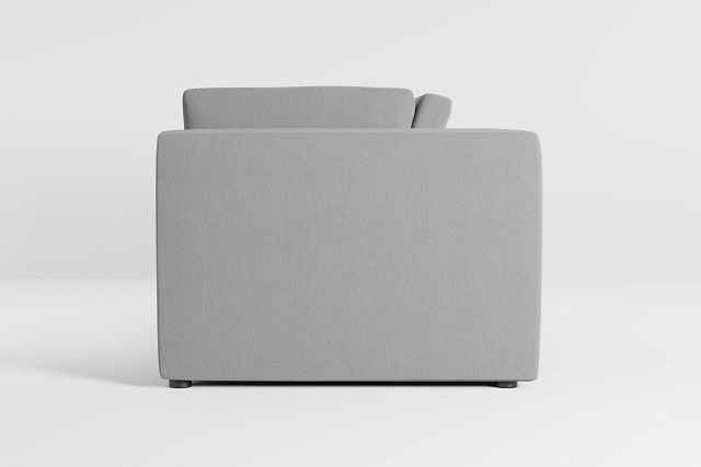 Destin Revenue Beige Fabric 2-piece Modular Sofa