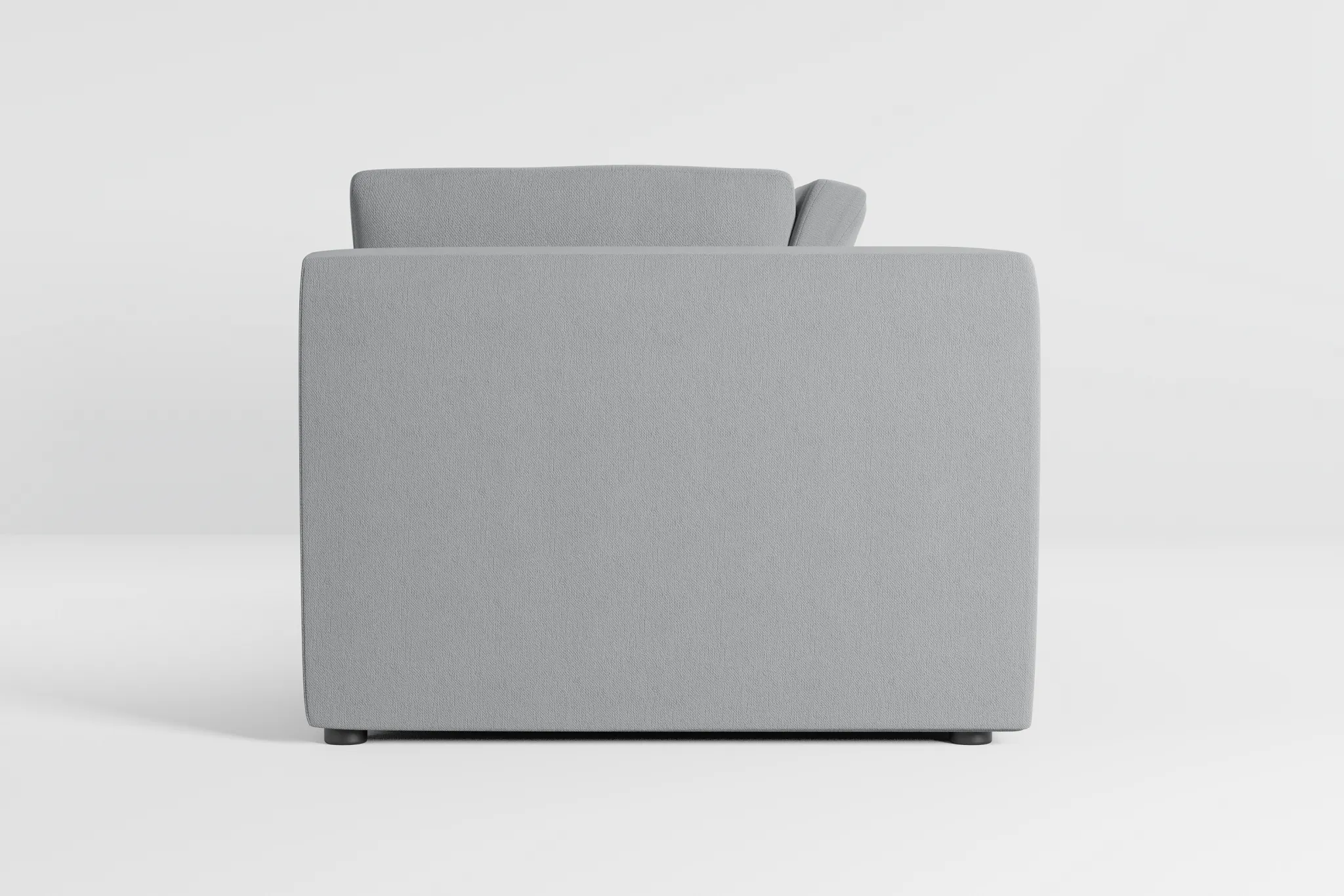 Destin Revenue Beige Fabric 2-piece Modular Sofa