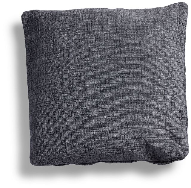 Maxie Dark Gray 18" Accent Pillow