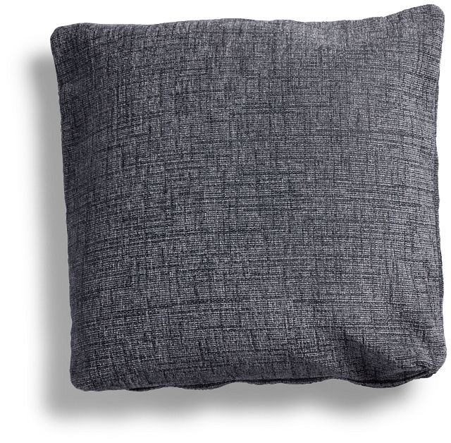 Maxie Dark Gray 18" Accent Pillow