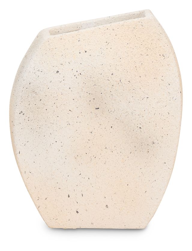 Selina White Medium Vase