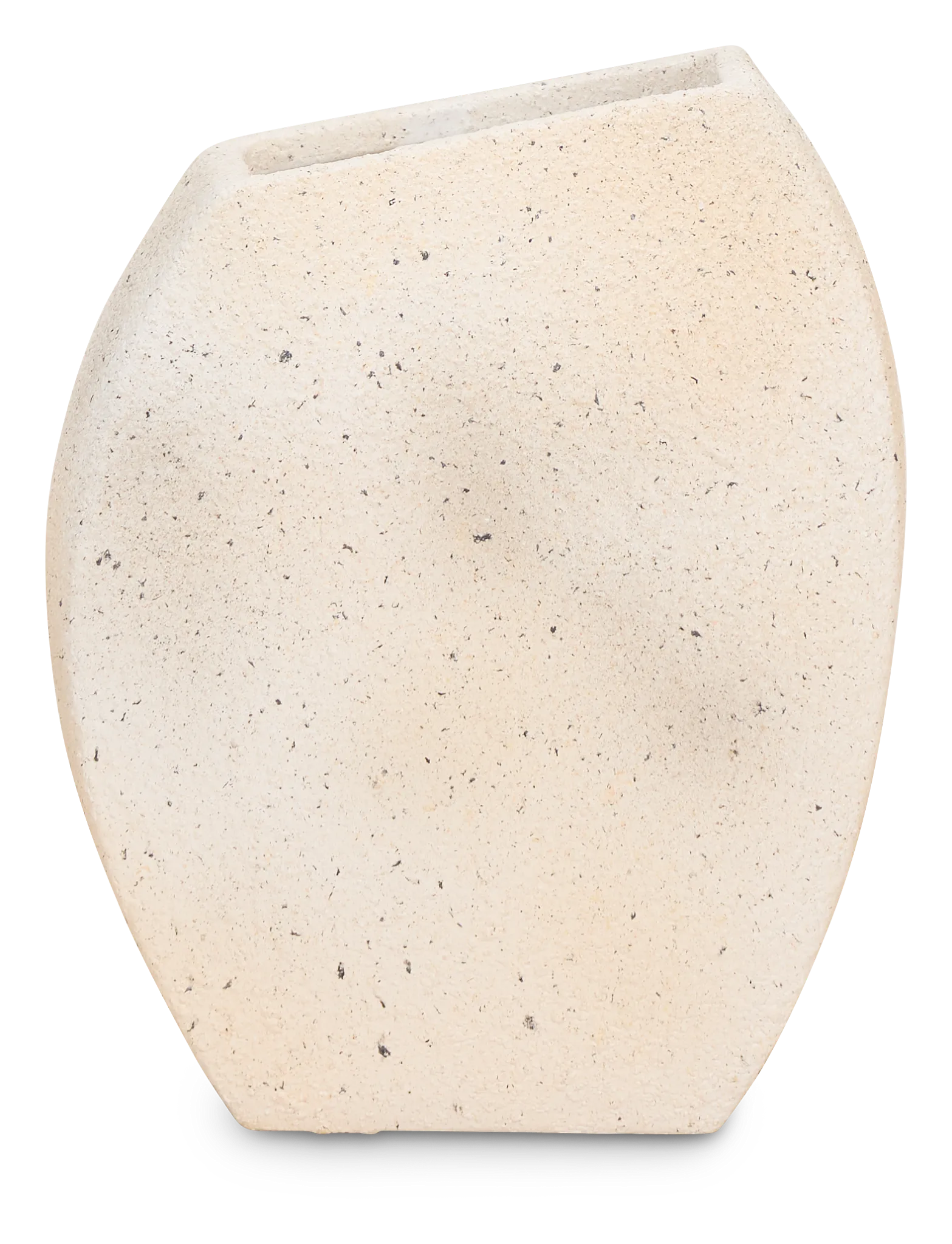 Selina White Medium Vase