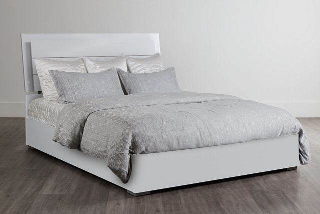 Mirabella White Panel Bed (0)