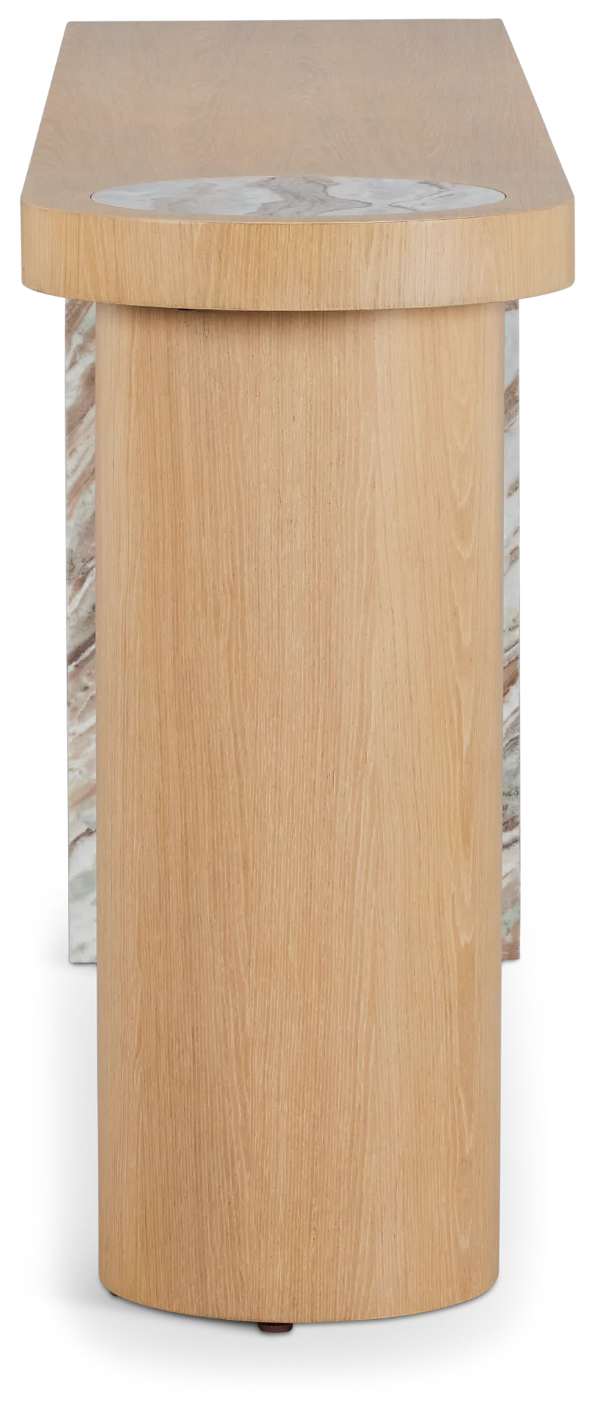 Malibu Light Tone Console Table