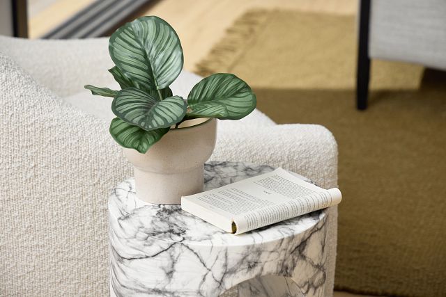 Arista Light Brown Set Of 3 Planter