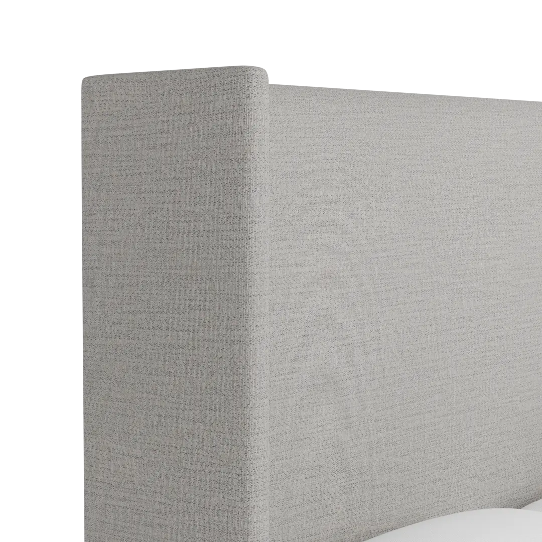 Captiva Maguire Gray 60" Upholstered Shelter Bed Captiva Maguire Gray 60" Upholstered Shelter Bed