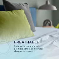 Tempur-pedic Breeze Cooling Light Blue Split King Sheets