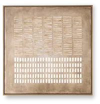 Maaya Brown Framed Wall Art