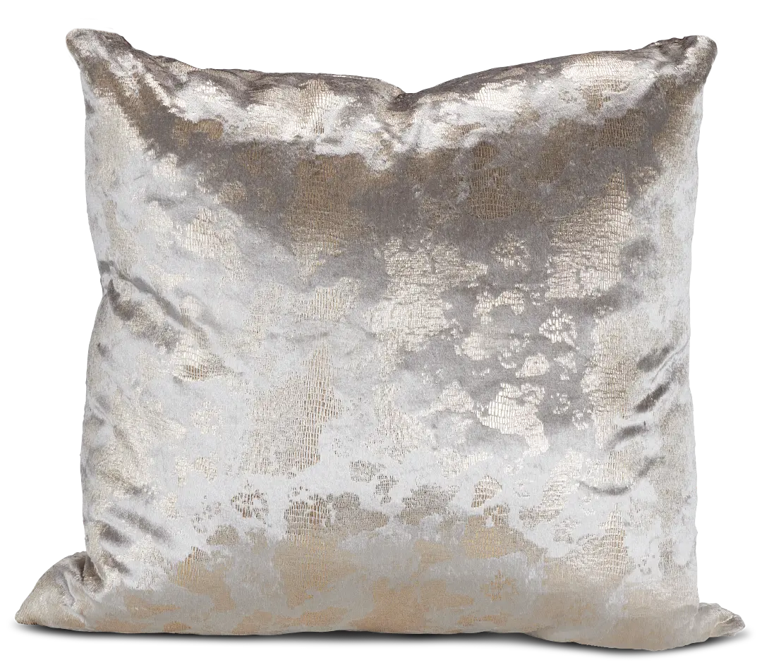 Logan Gray 22" Square Accent Pillow Logan Gray 22" Square Accent Pillow