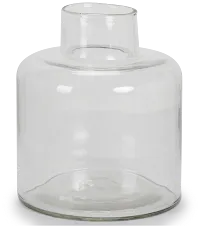 Skokie Clear Medium Vase