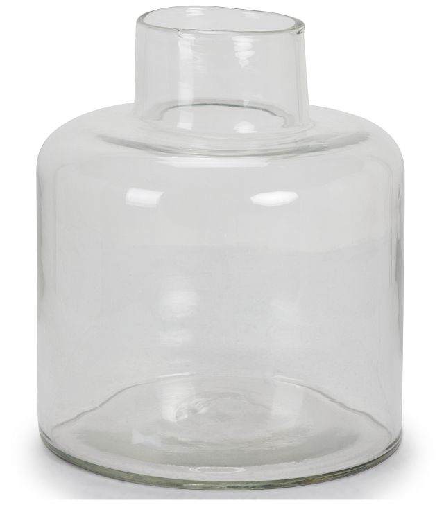 Skokie Clear Medium Vase