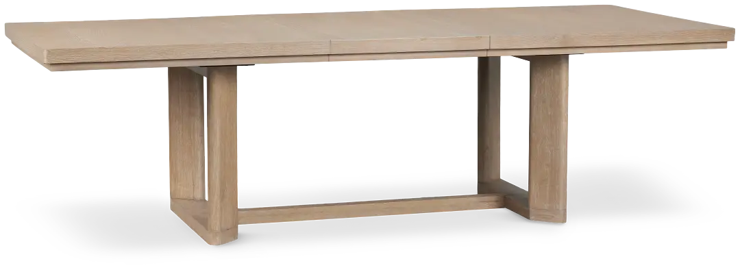 Alton Light Tone Rect Trestle Table Alton Light Tone Rect Trestle Table