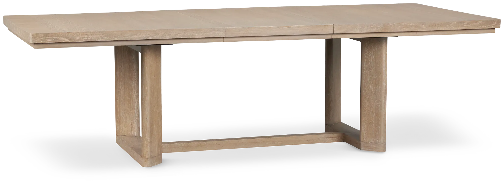 Alton Light Tone Rect Trestle Table