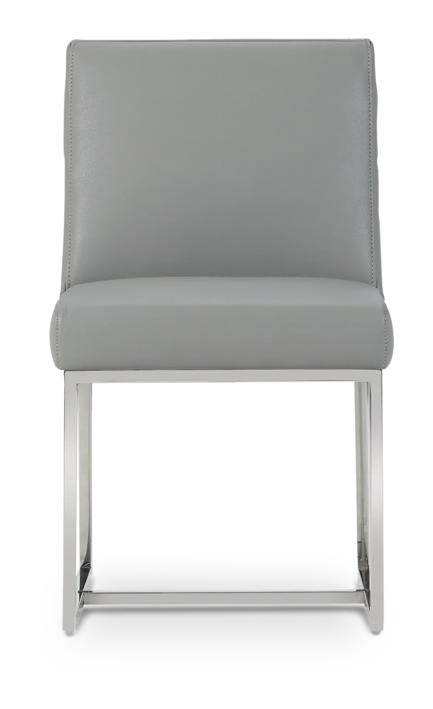 Miami Gray Micro Upholstered Side Chair