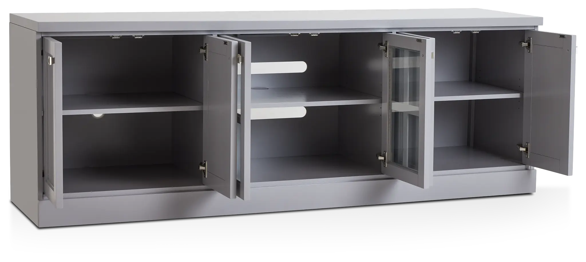 Newport Gray 84" Tv Stand Newport Gray 84" Tv Stand
