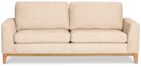 Maisie Light Brown Fabric Sofa
