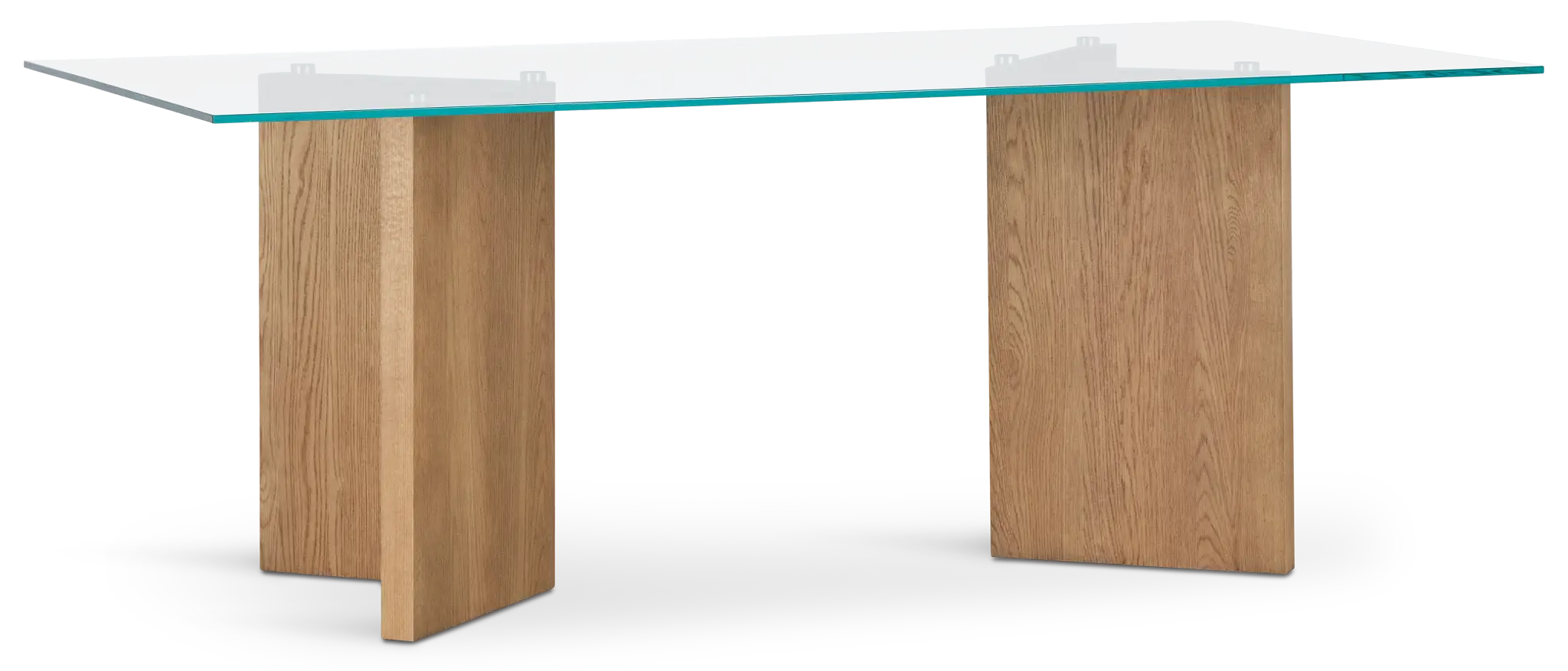 Haven Glass 80" Rectangular Table Haven Glass 80" Rectangular Table